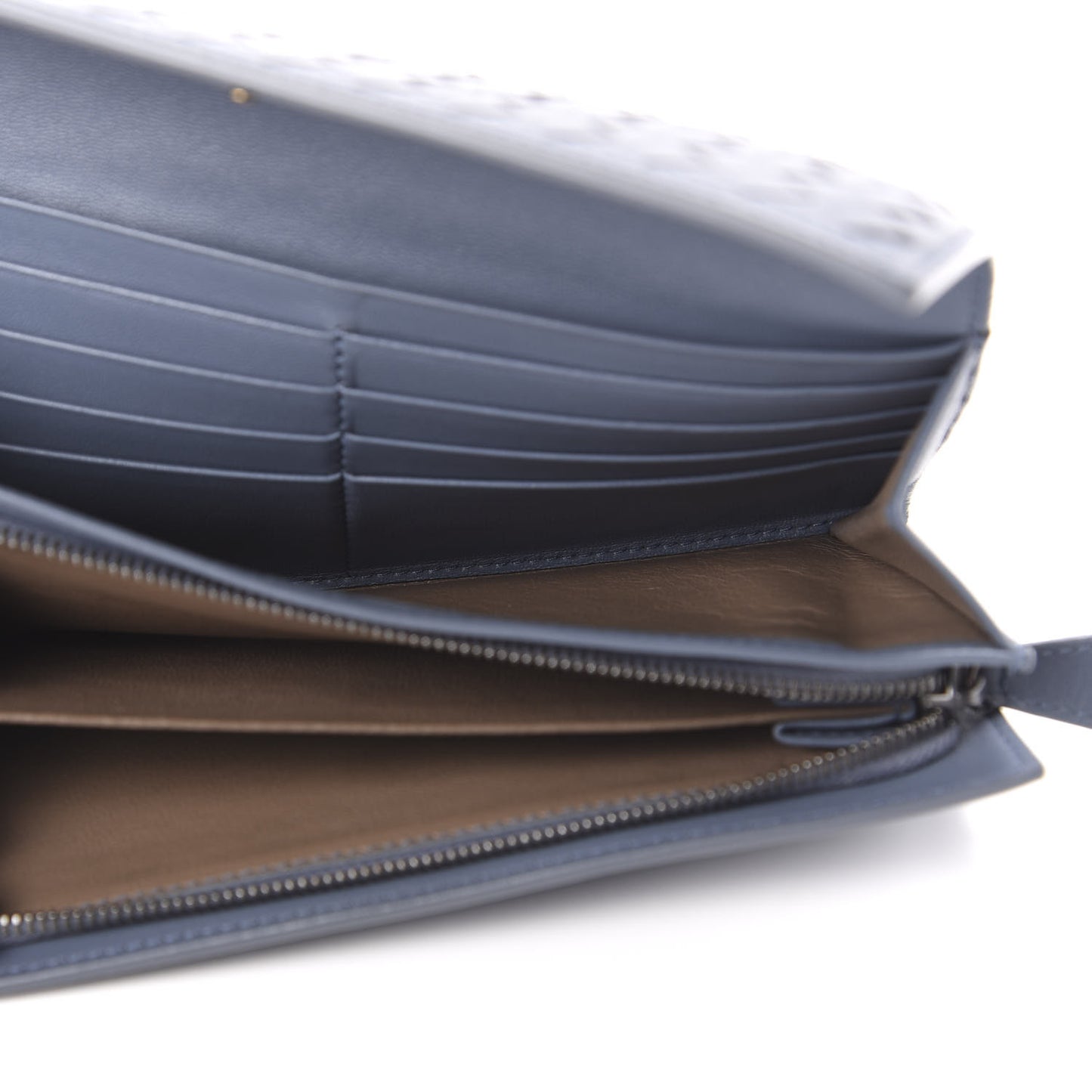 Nappa Intrecciato Continental Wallet Krim