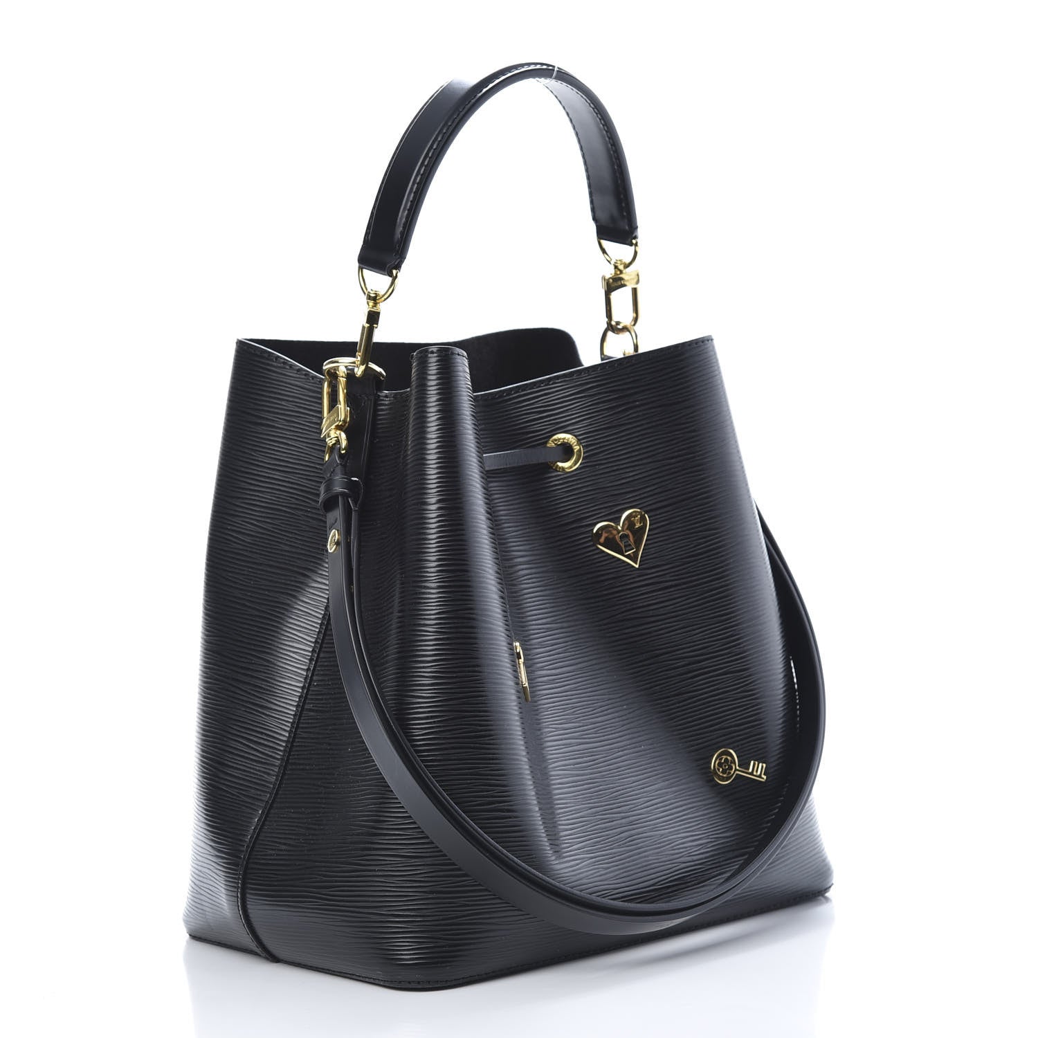 Louis Vuitton Epi Love Lock NeoNoe Black 3 of 11