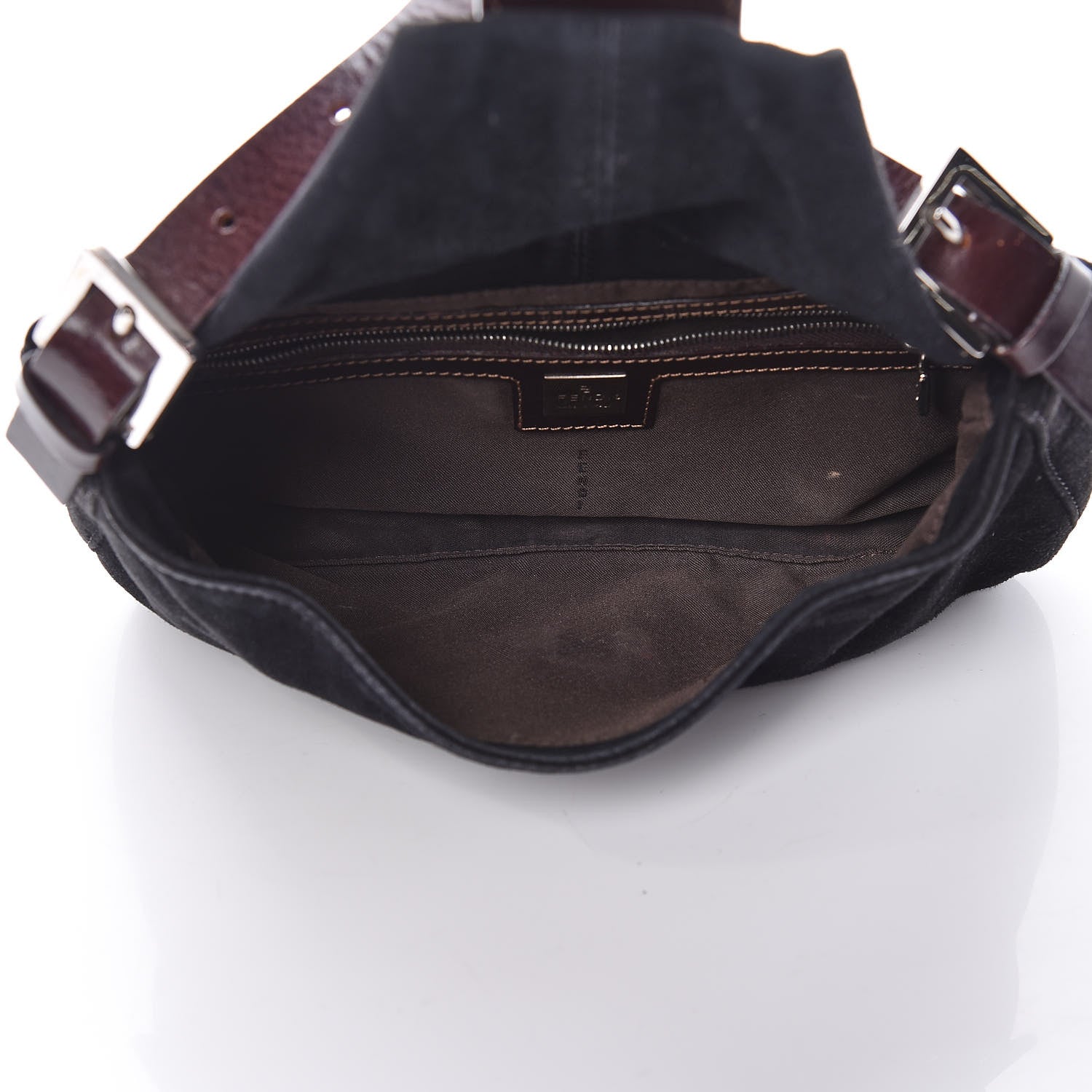 Fendi Suede Baguette Black 5 of 16