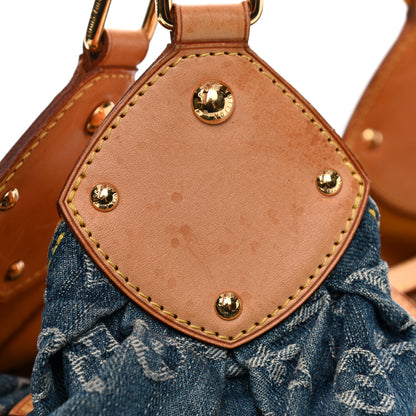 Louis Vuitton Denim Mahina XL Blue 9 of 9
