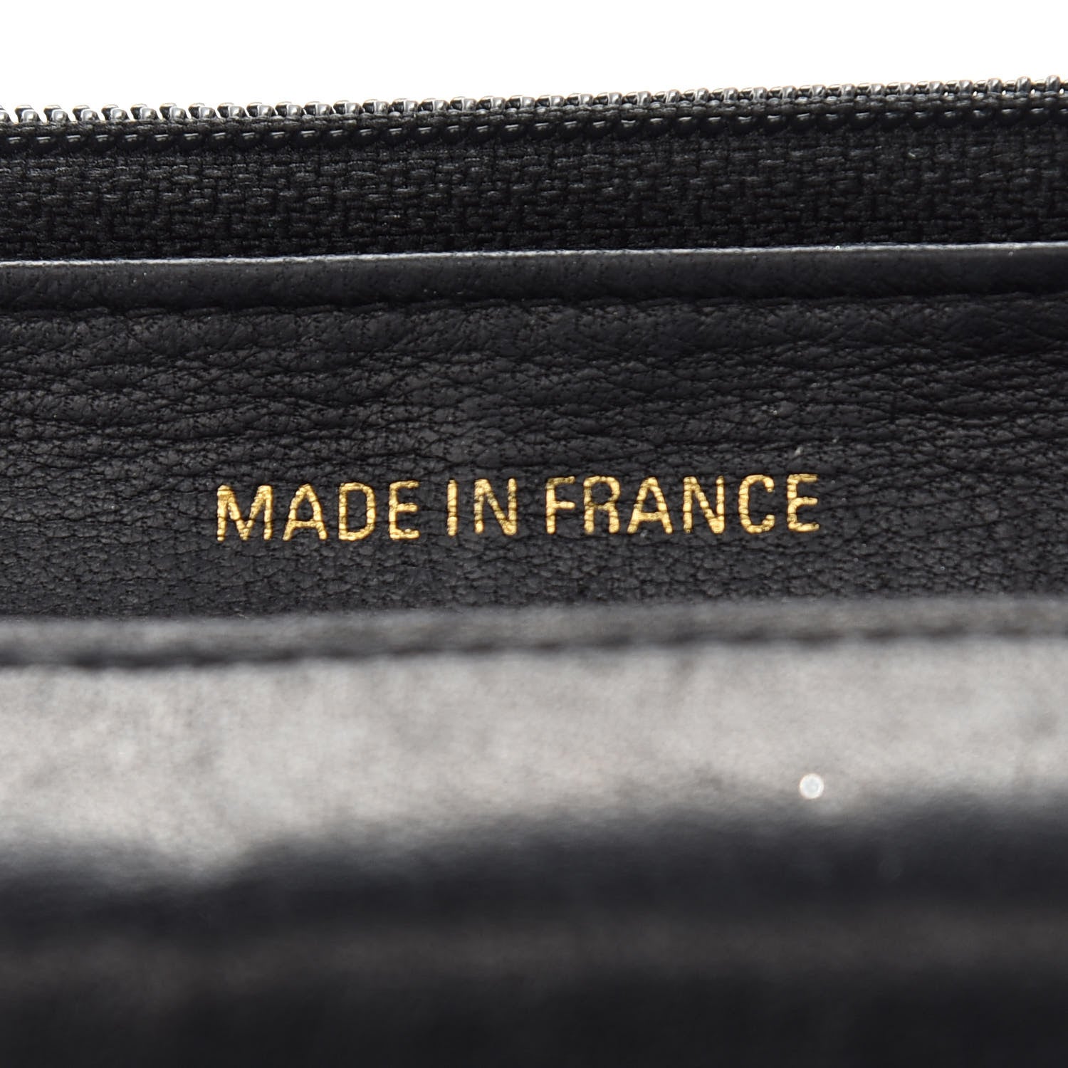 Chanel Caviar Timeless CC Wallet On Chain WOC Black 7 of 14