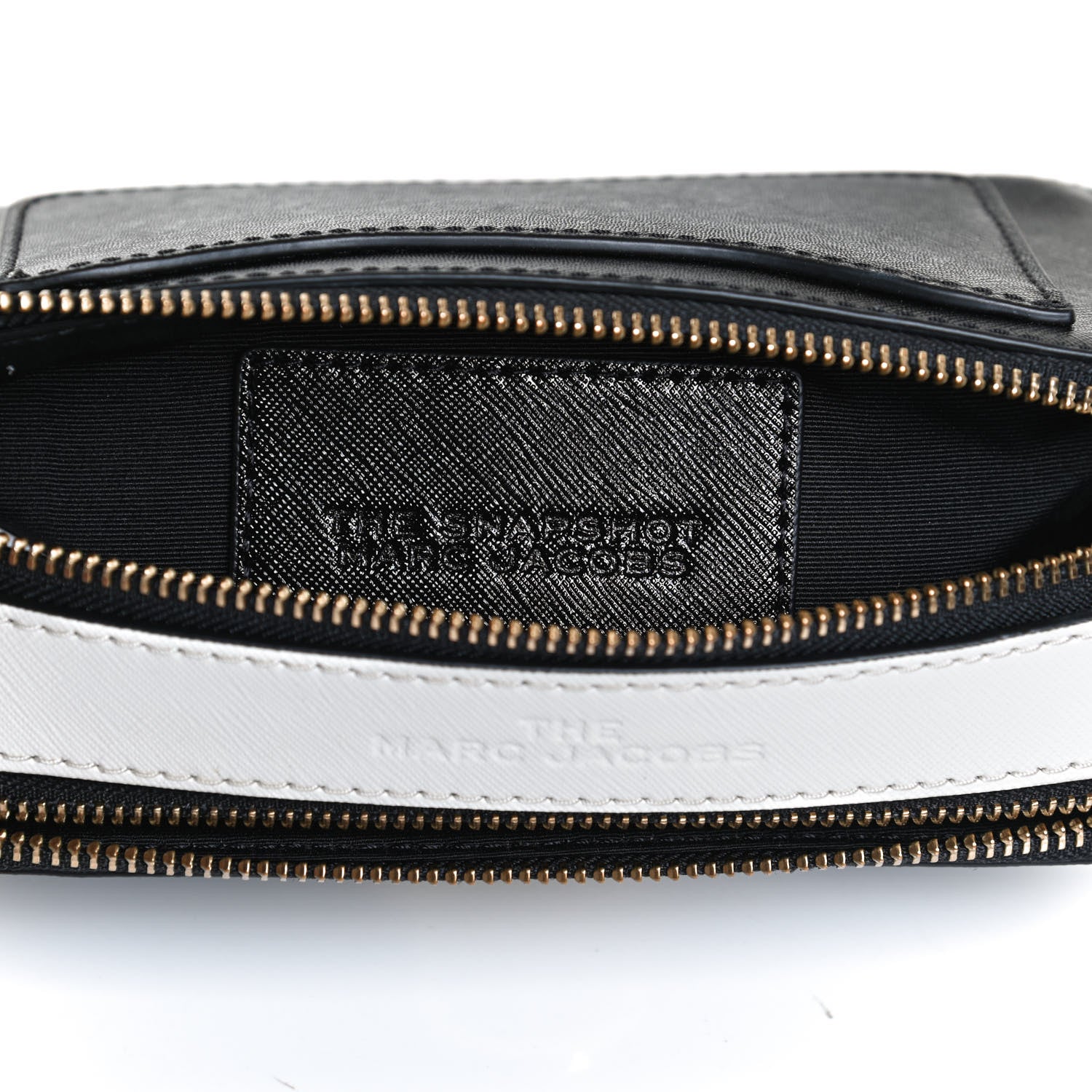 Marc Jacobs Saffiano Small Snapshot Camera Bag Black 6 of 10