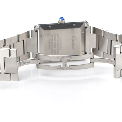 Cartier Stainless Steel 31mm Tank Solo Automatic Watch 5 of 5