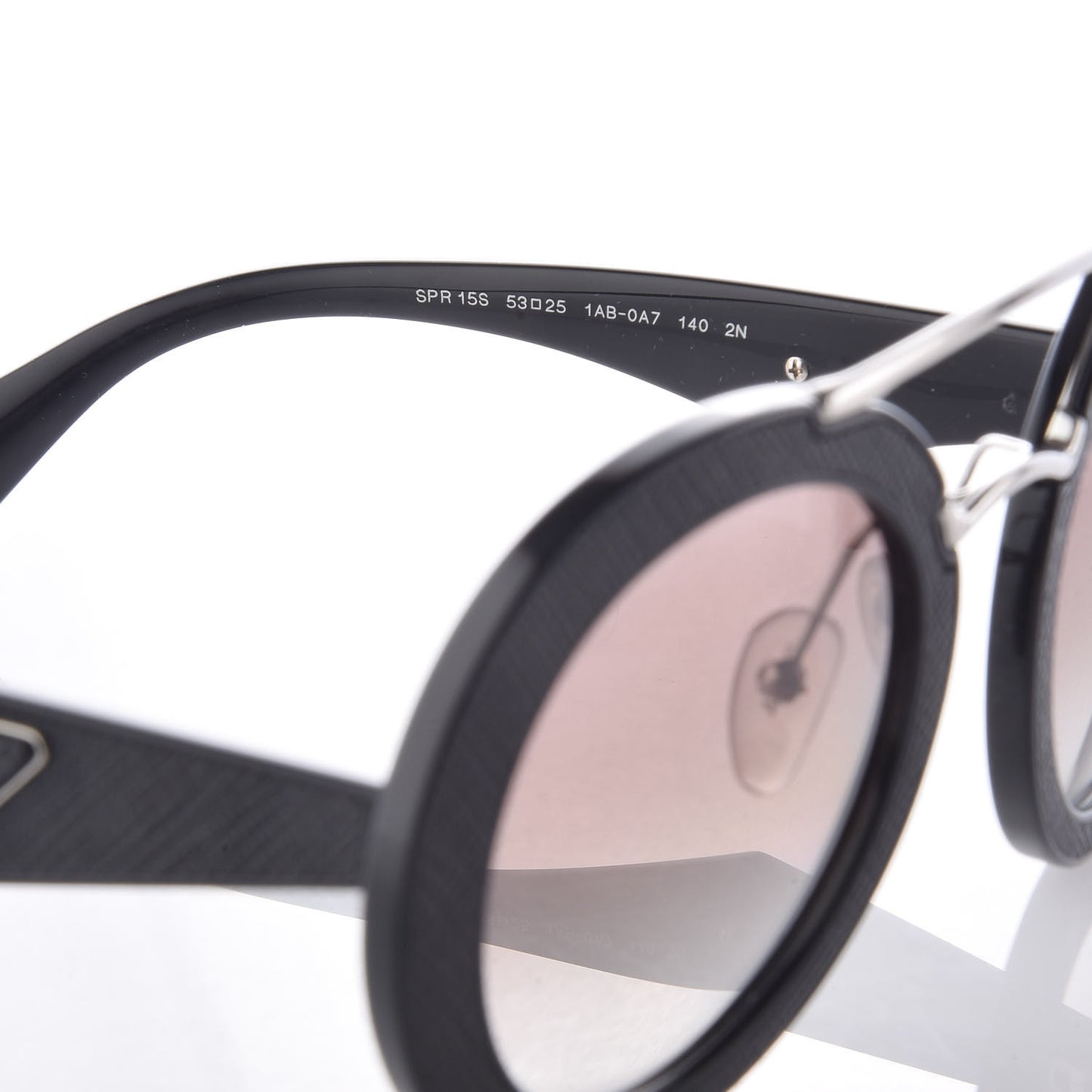 Round Sunglasses SPR 15S Black