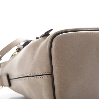 Chloe Suede Calfskin Mini Faye Backpack Motty Grey 11 of 21