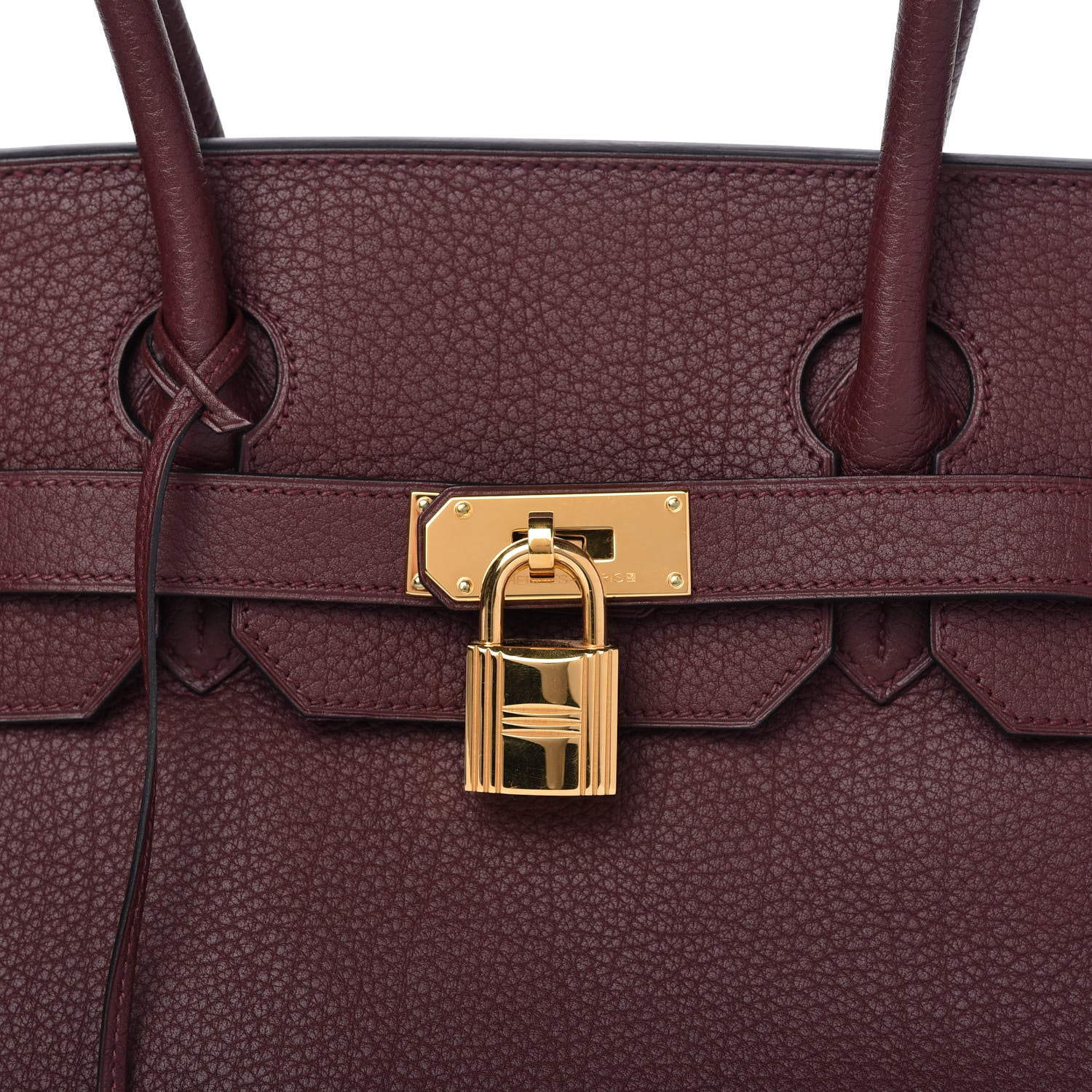Hermes Fjord JPG Shoulder Birkin II 42 Prune 10 of 10
