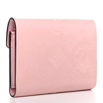 Louis Vuitton Vernis Victorine Wallet Rose Ballerine 3 of 8