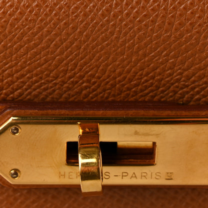 Hermes Courchevel Kelly Retourne 32 Gold 11 of 12