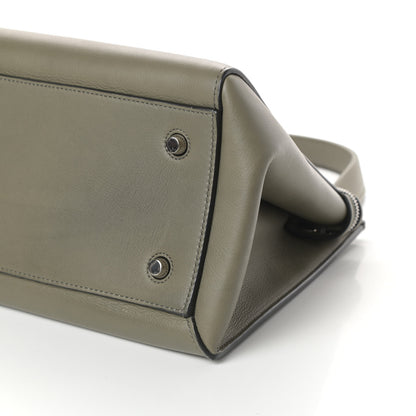 Celine Calfskin Medium Edge Shoulder Bag Khaki 9 of 9