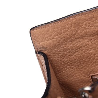 Gucci Calfskin Medium Bamboo Daily Shopper Camelia 7 of 12