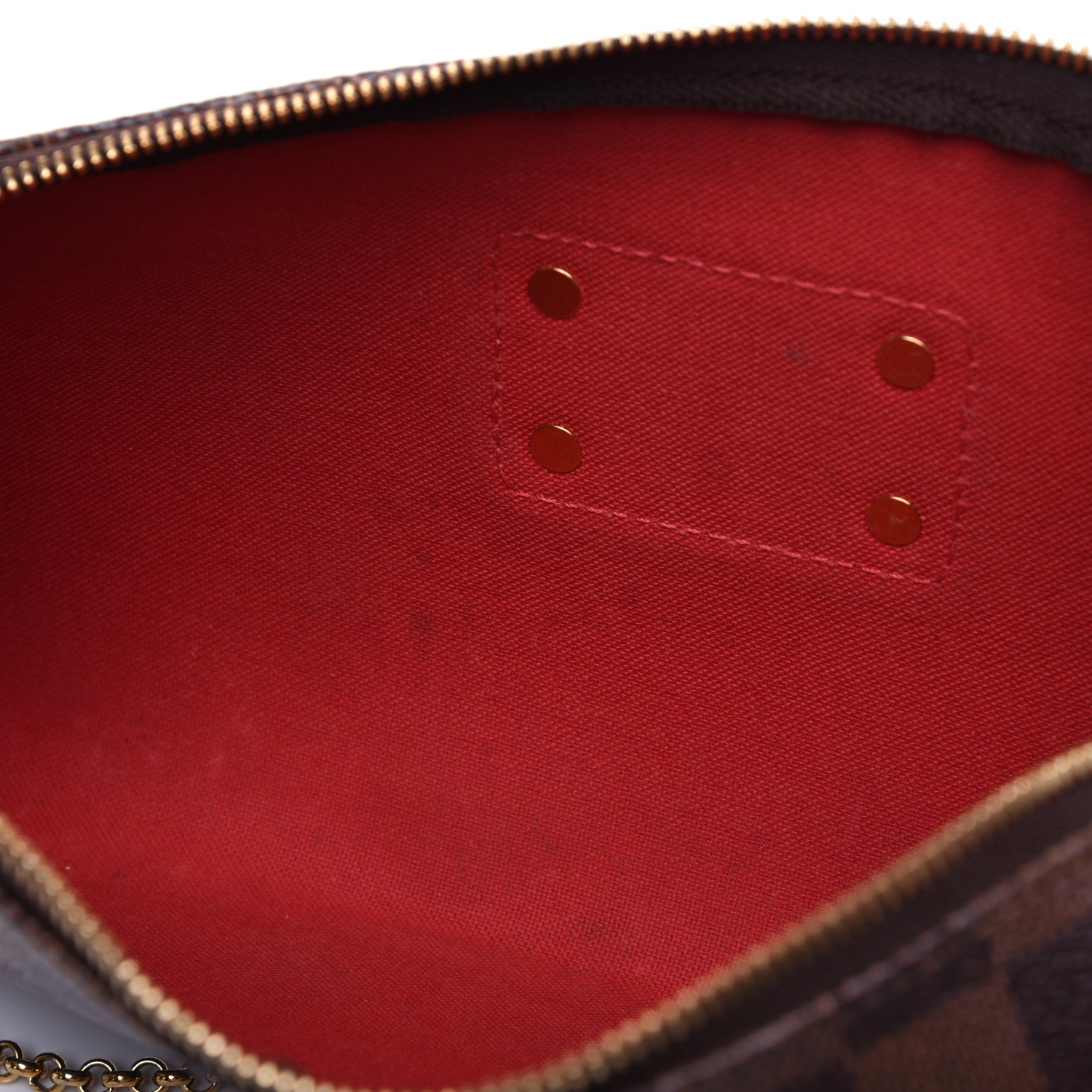 Louis Vuitton Damier Ebene Eva Clutch 11 of 15