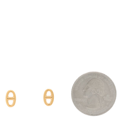 Hermes 18K Rose Gold TPM Farandole Stud Earrings 2 of 5
