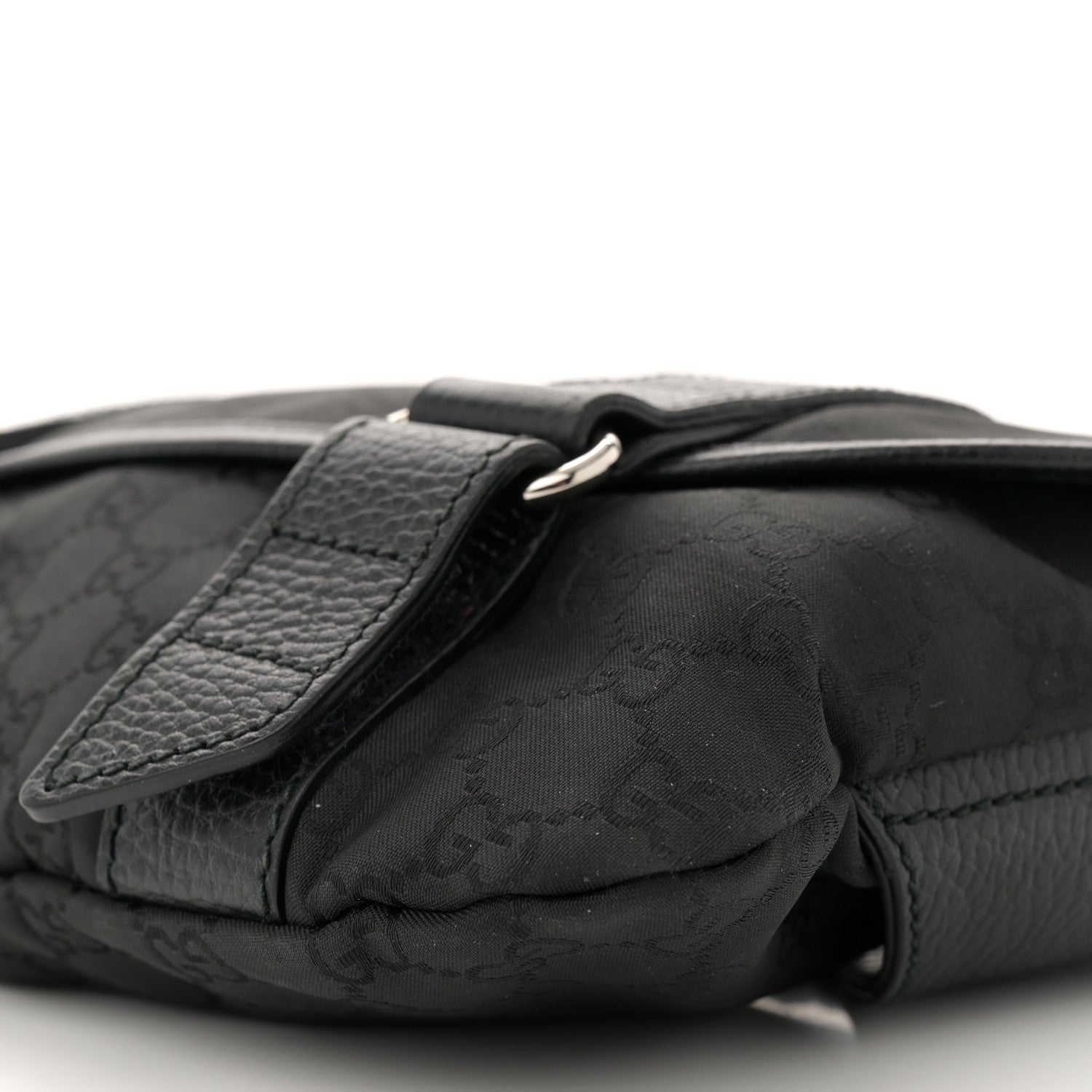 Gucci Nylon Monogram Waist Belt Bag  Black 10 of 10