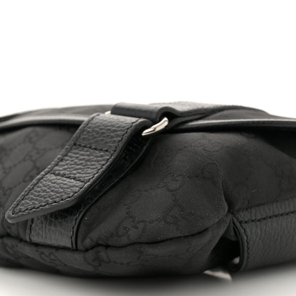 Gucci Nylon Monogram Waist Belt Bag  Black 10 of 10