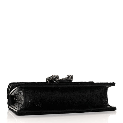 Gucci Velvet GG Monogram Super Mini Dionysus Shoulder Bag Black 3 of 7