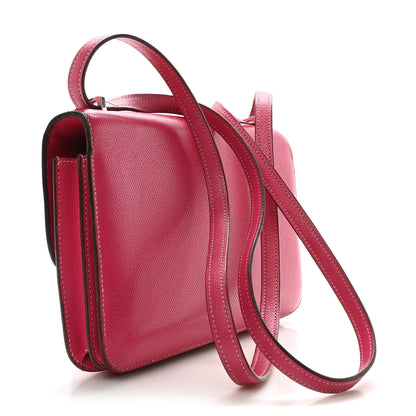 Hermes Epsom Constance Elan 25 Rose Tyrien 3 of 9