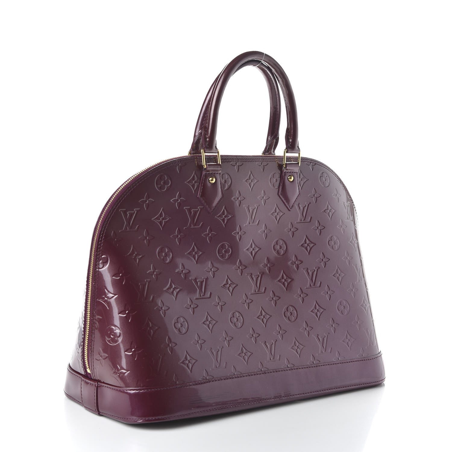 Louis Vuitton Vernis Alma GM Violet 3 of 10