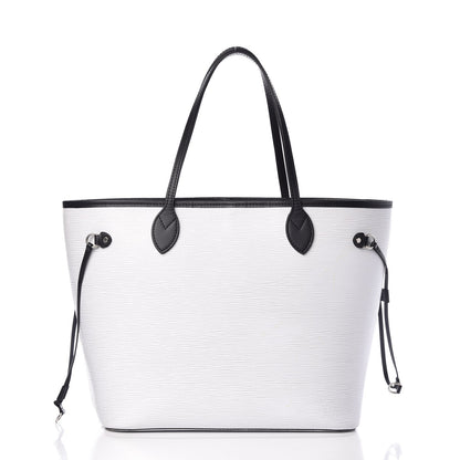 Louis Vuitton Epi Neverfull MM White 2 of 9