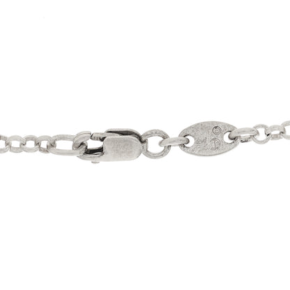 Chrome Hearts Sterling Silver Roll Chain Necklace 24" 4 of 5