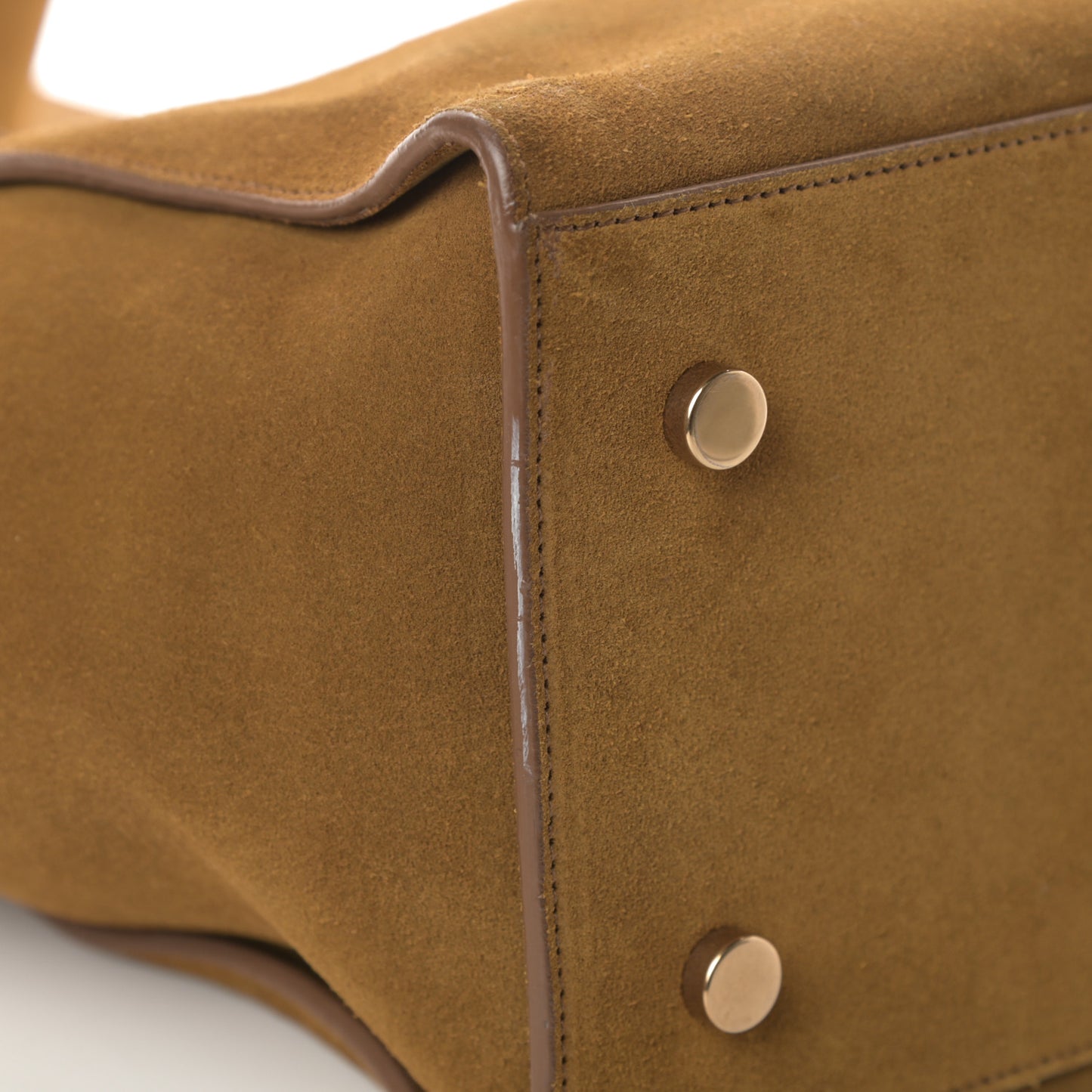Suede Small Monogram Downtown Cabas Light Ocre