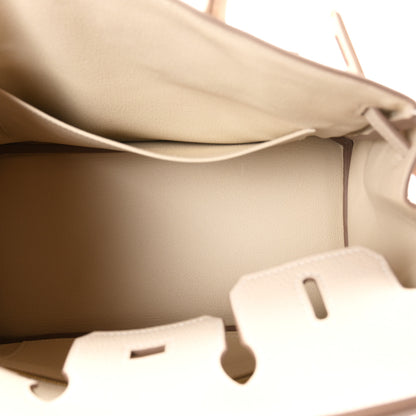 Hermes Togo Birkin 25 Craie 5 of 11