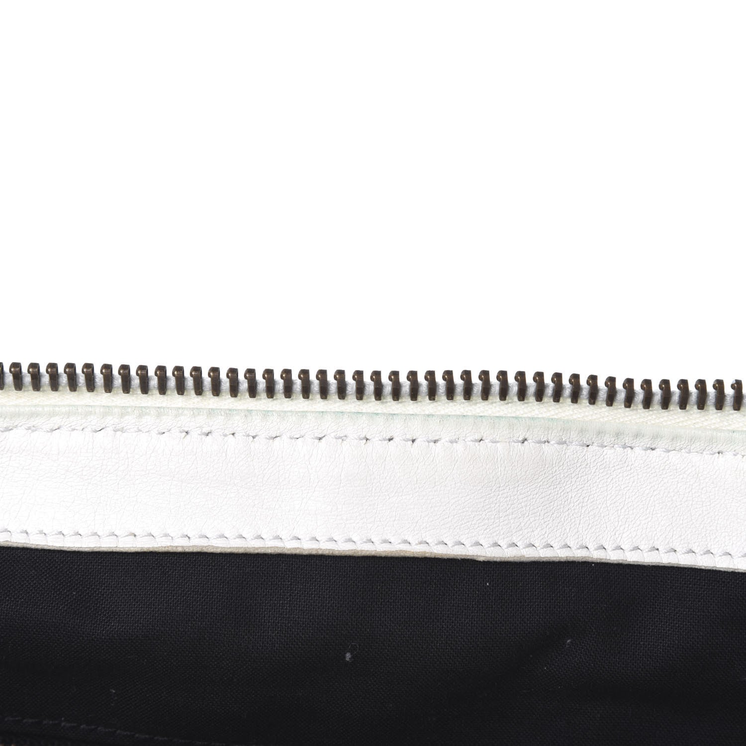 Balenciaga Agneau Classic Hardware Weekender White 9 of 17