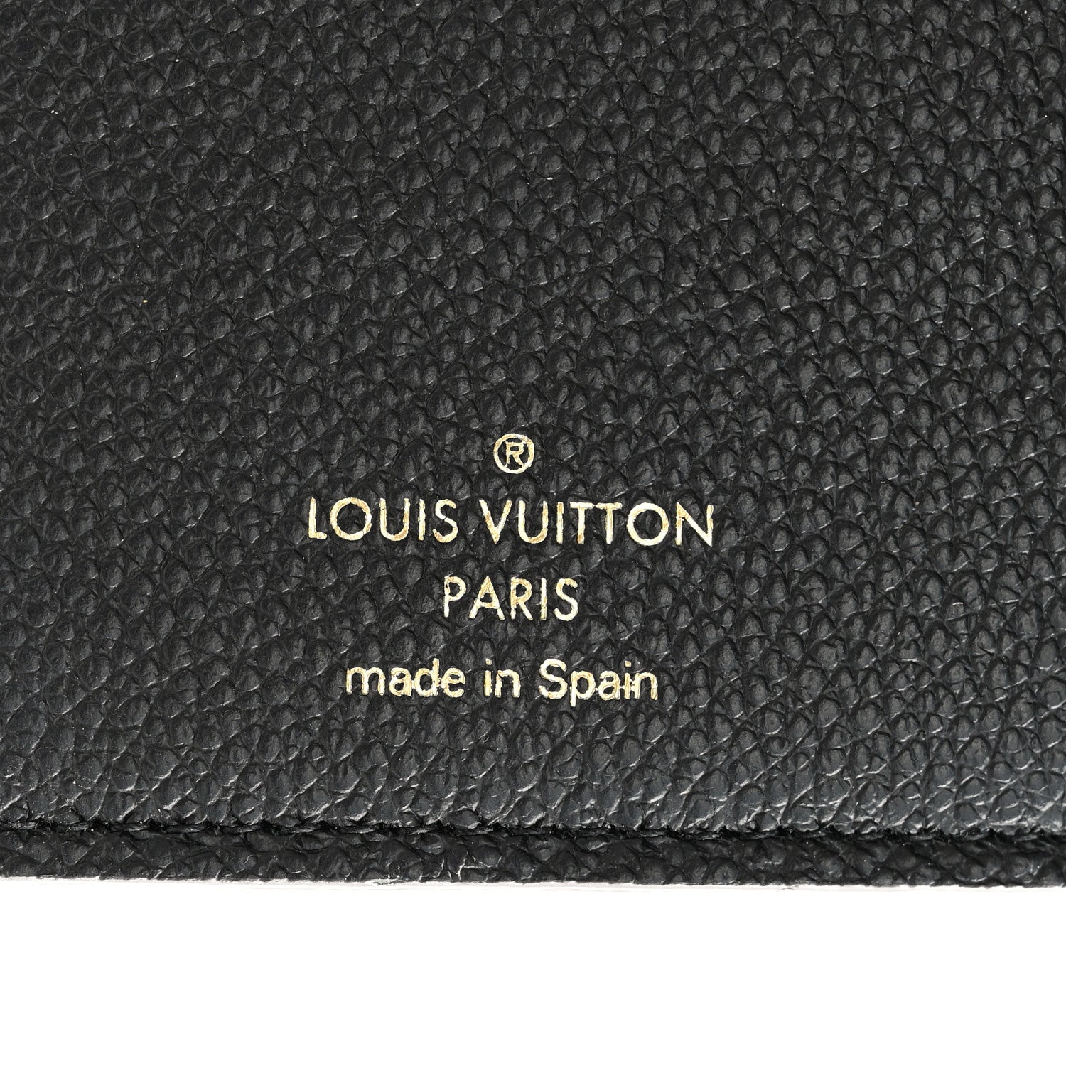 Louis Vuitton Monogram Pallas Compact Wallet Black 7 of 8