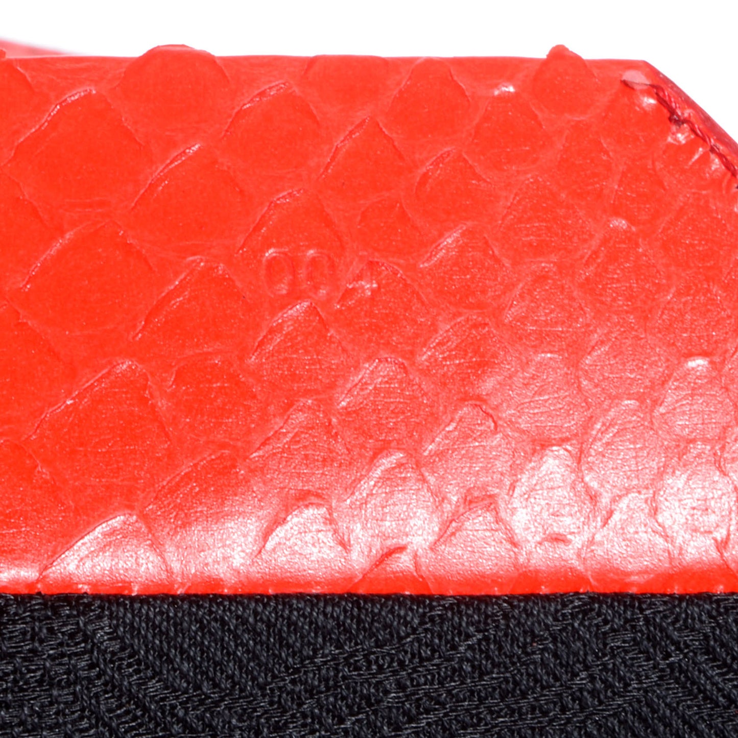 Python PS1 Medium Satchel Lipstick Red