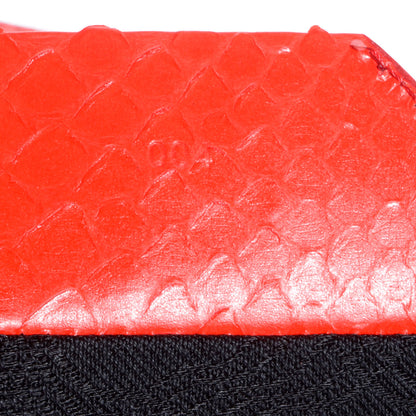 Proenza Schouler Python PS1 Medium Satchel Lipstick Red 9 of 12