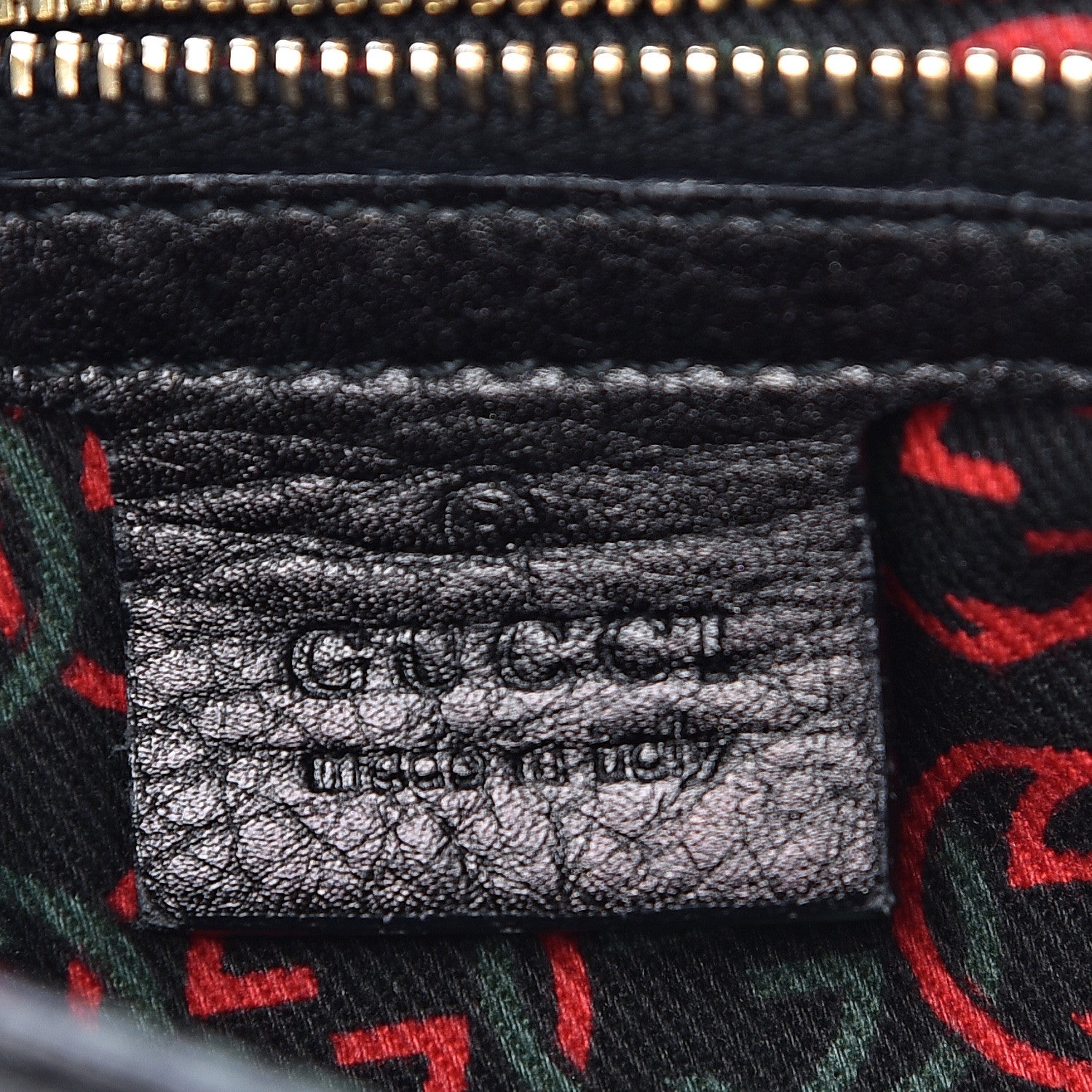 Gucci Calfskin Medium Britt Tassel Shoulder Bag Black 6 of 15