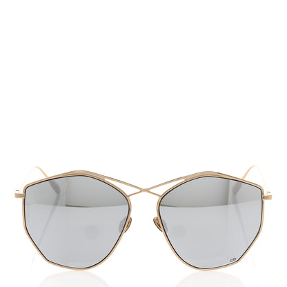 Christian Dior Metal Stellaire 4 Sunglasses Gold Grey 2 of 8