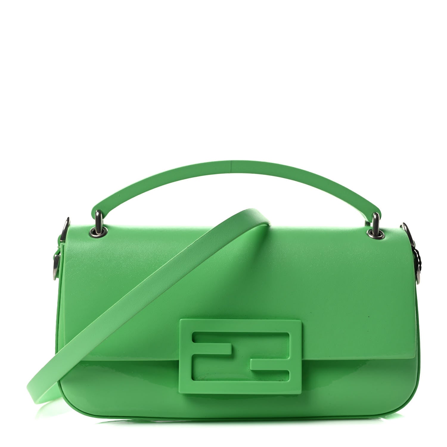 Fendi Vitello Liberty Sfumato Phone Baguette Edamame 1 of 8