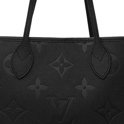 Louis Vuitton Empreinte Monogram Giant Neverfull MM Black 7 of 11