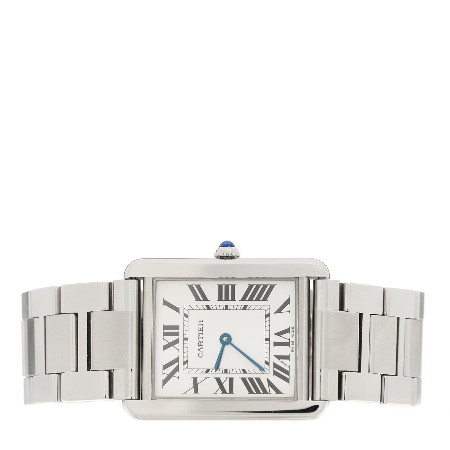 Stainless Steel 27mm Tank Solo Quartz Watch