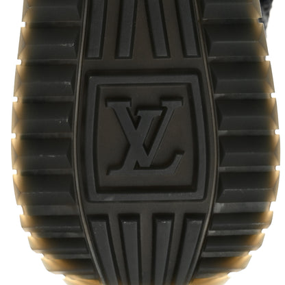 Louis Vuitton Calfskin Damier Run Away Sneakers 8 Graphite 6 of 8