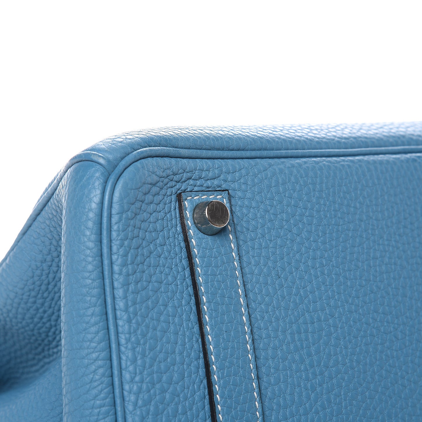 Taurillon Clemence Birkin 35 Blue Jean