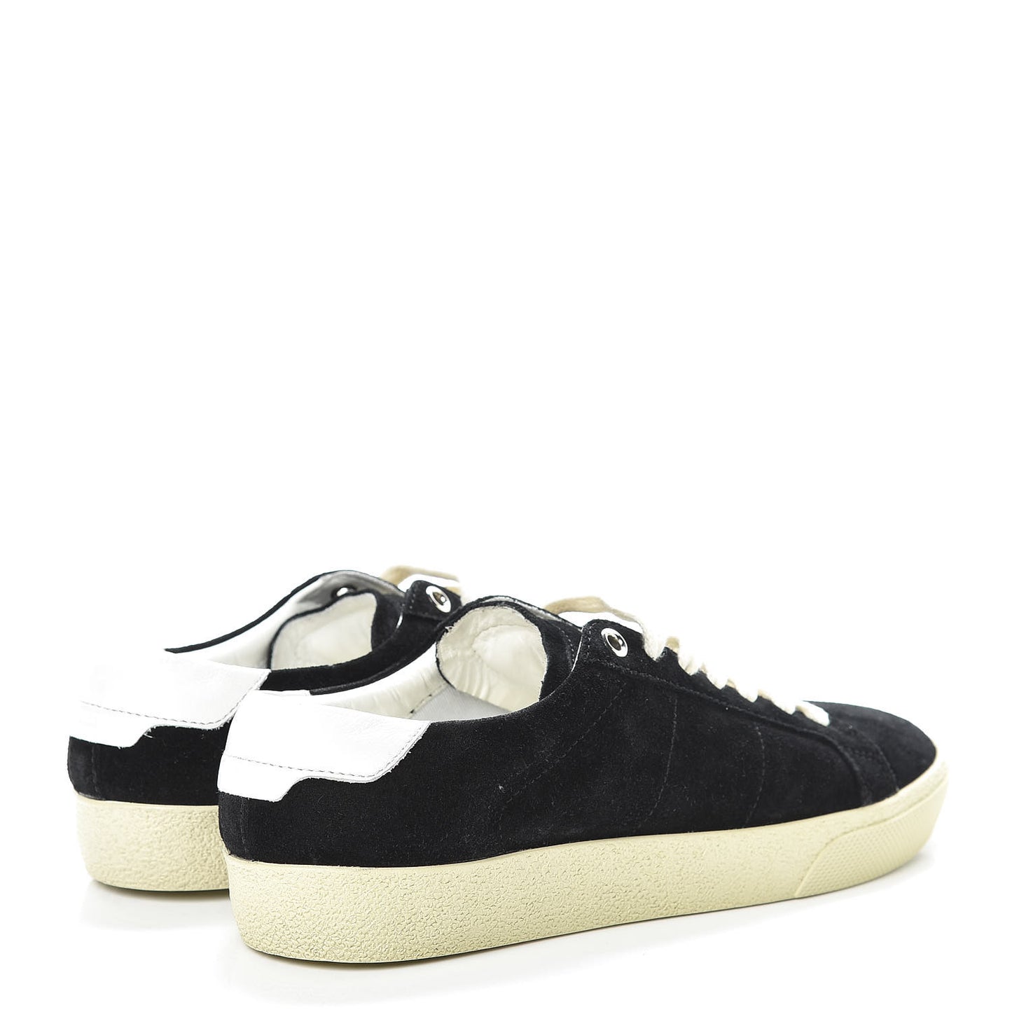 Distressed Suede Womens Court Classic Sneakers 36 Black