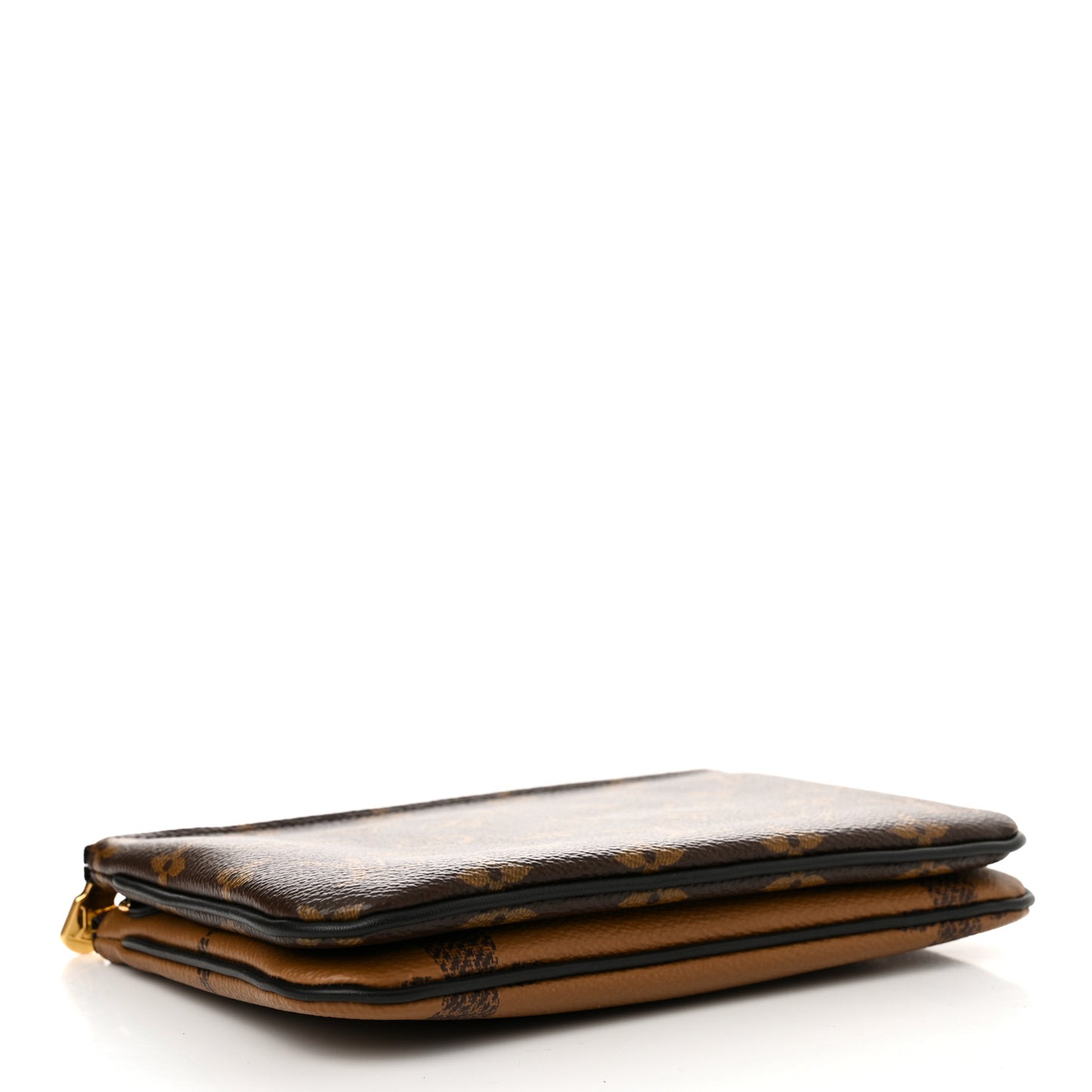 Reverse Monogram Giant Double Zip Pochette