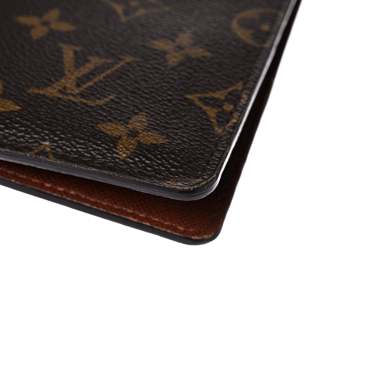 Monogram Desk Agenda Cover