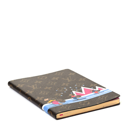 Louis Vuitton Monogram 2018 Christmas Animation Clemence Notebook MM 3 of 4