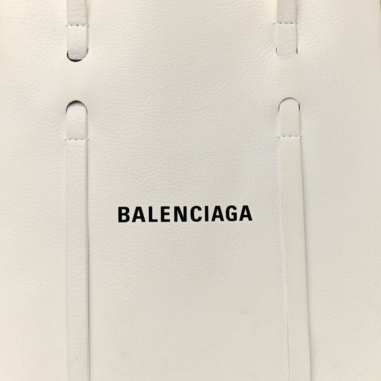 Balenciaga Smooth Calfskin Double Sided Small Everyday Tote Optic White Black 9 of 17