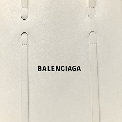 Balenciaga Smooth Calfskin Double Sided Small Everyday Tote Optic White Black 9 of 17