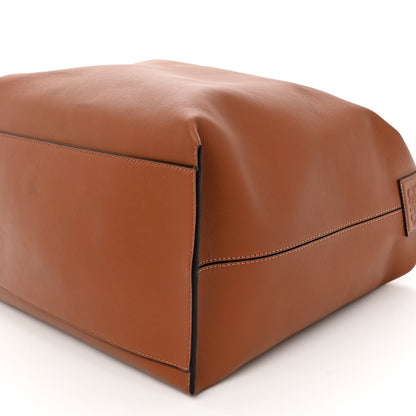 Loewe Supple Smooth Calfskin Jacquard Cubi Crossbody Bag Tan 9 of 9