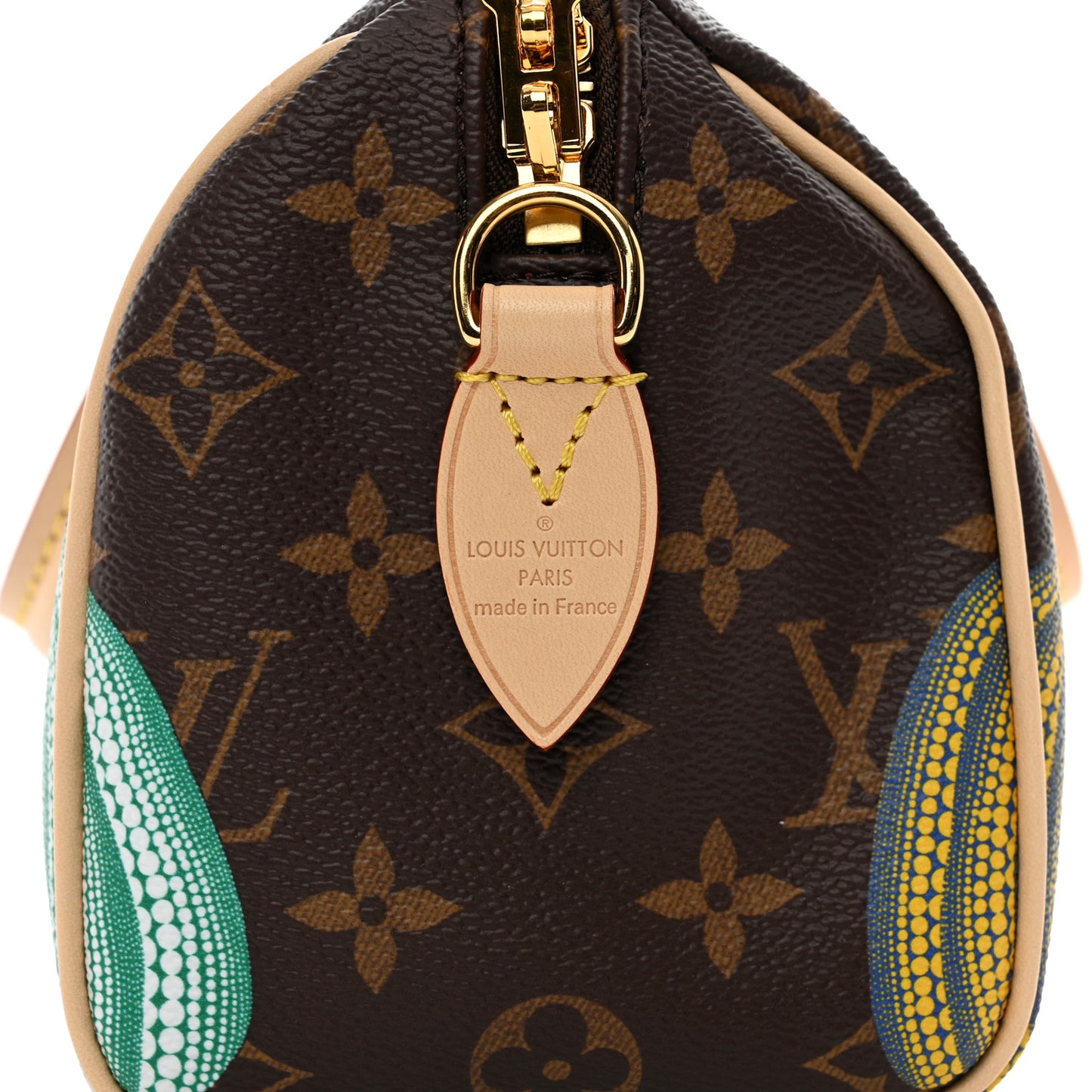 LV X YK Monogram Pumpkins Speedy Bandouliere 20
