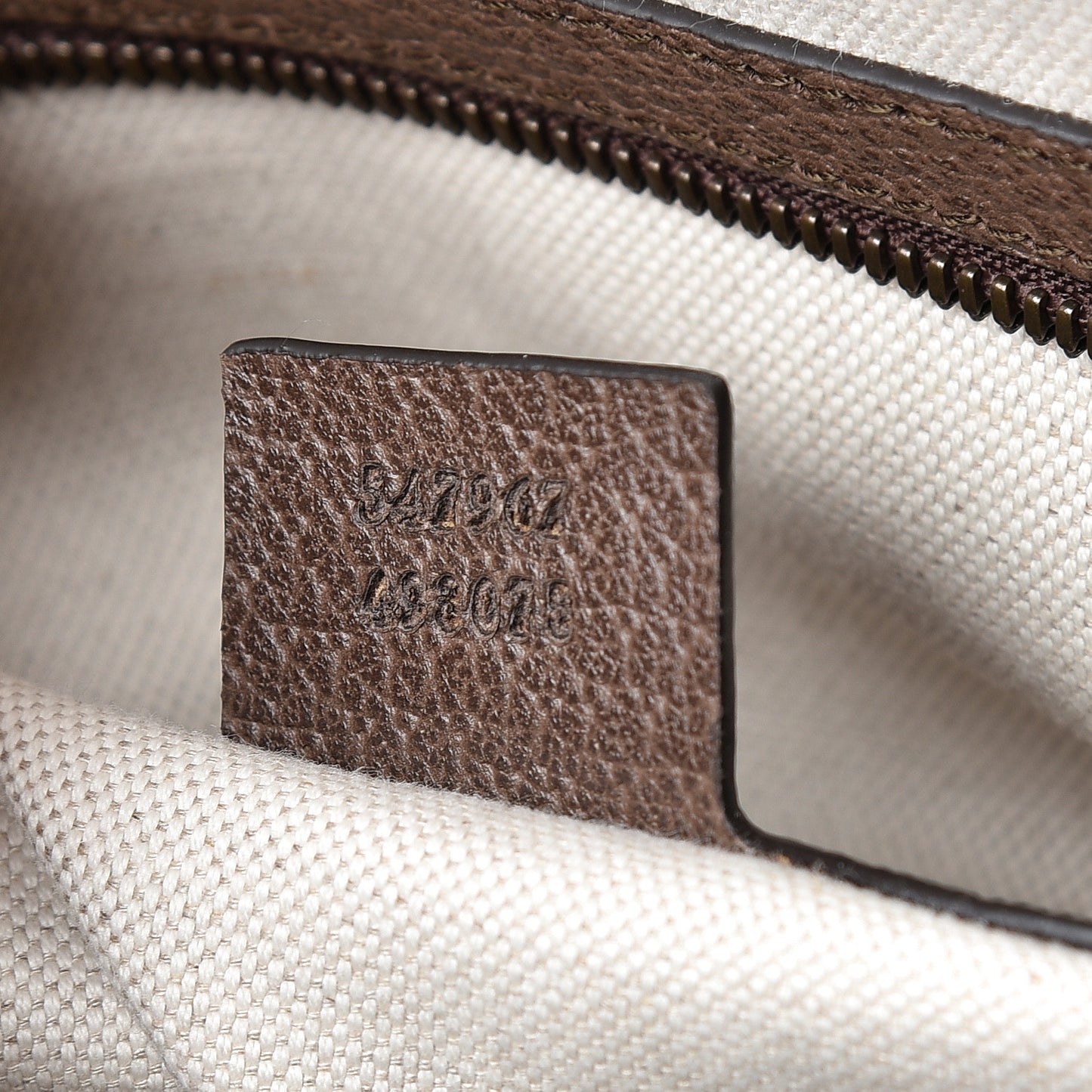 GG Supreme Monogram Medium Ophidia Day Backpack Brown