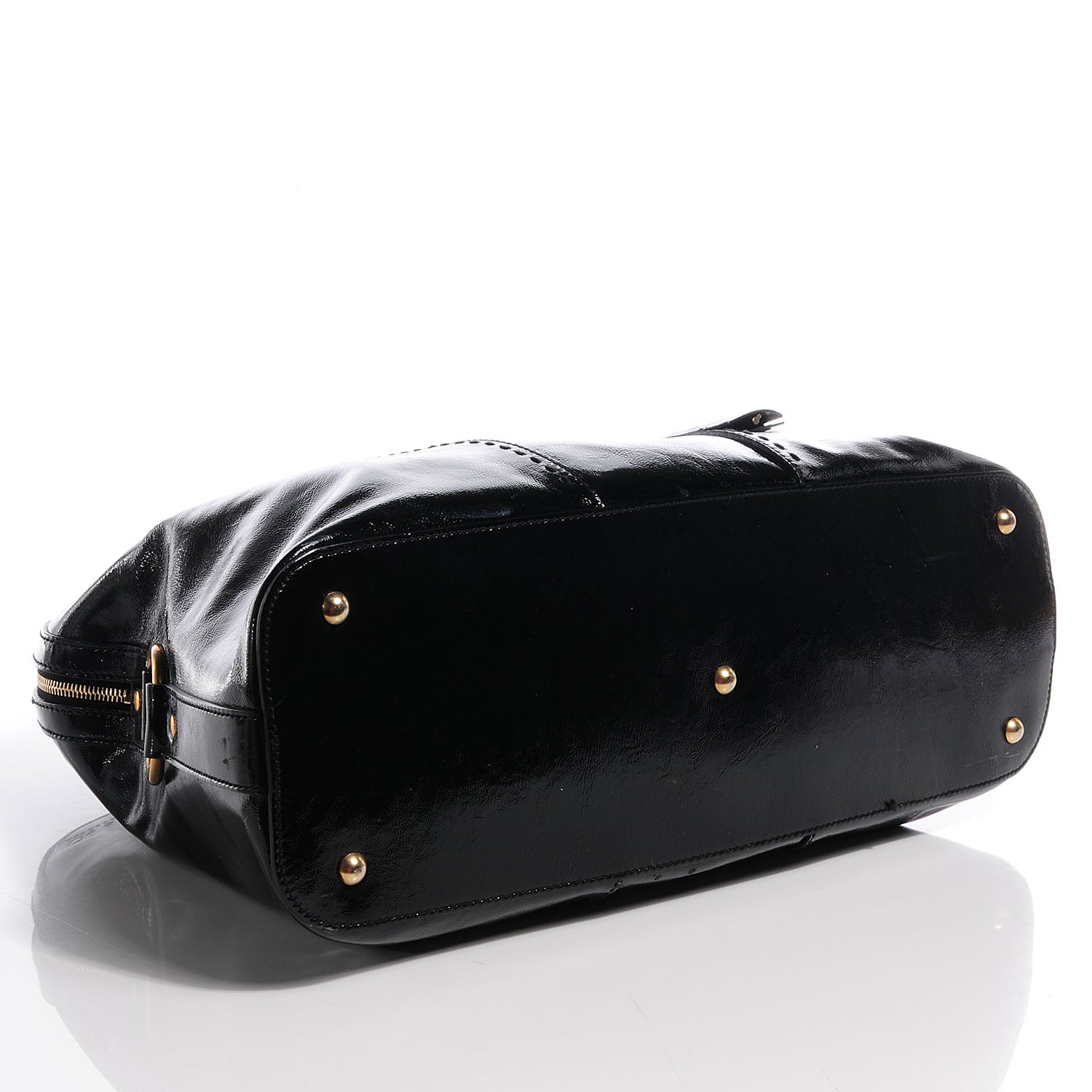 Saint Laurent Patent Oversized Muse Black 4 of 11