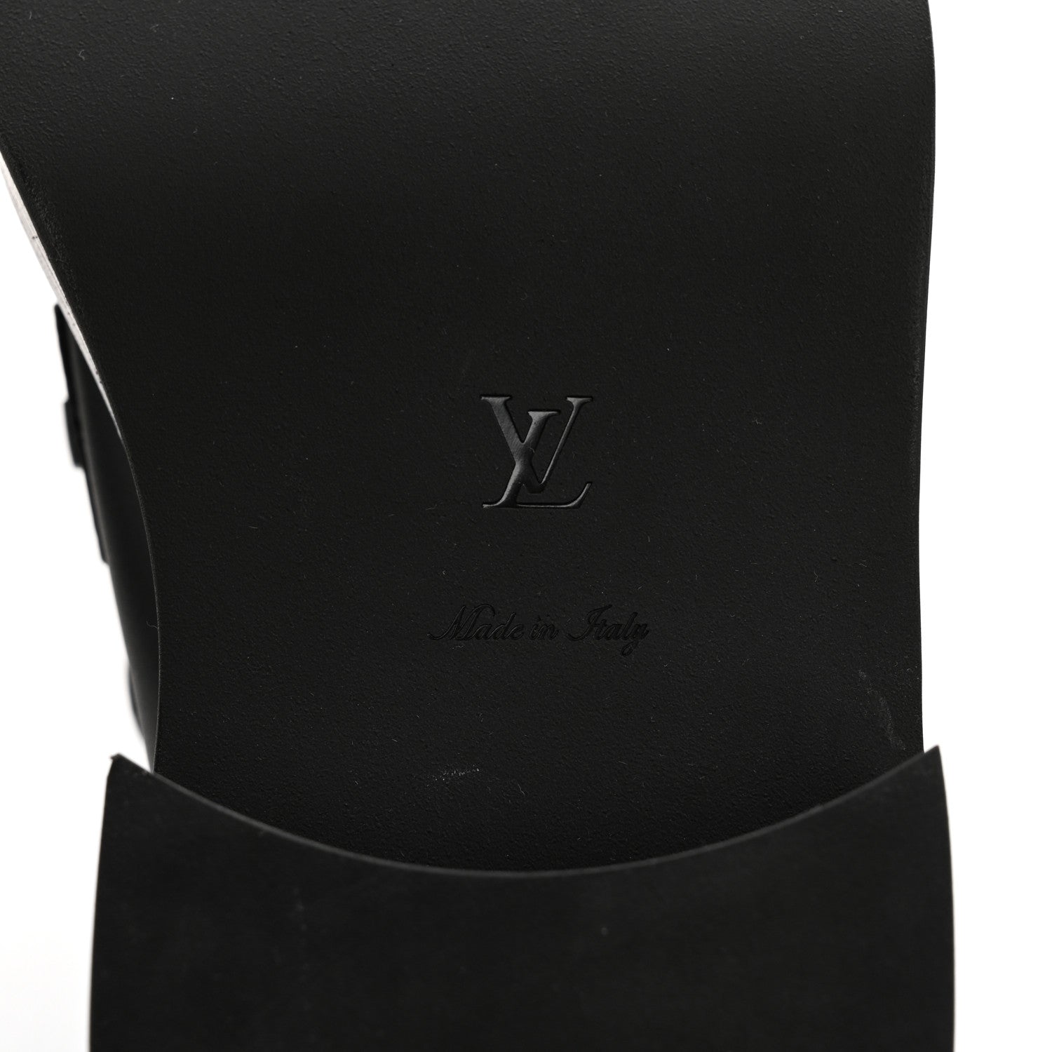 Louis Vuitton Calfskin Oversized Chain Academy Loafers 38.5 Black 7 of 10
