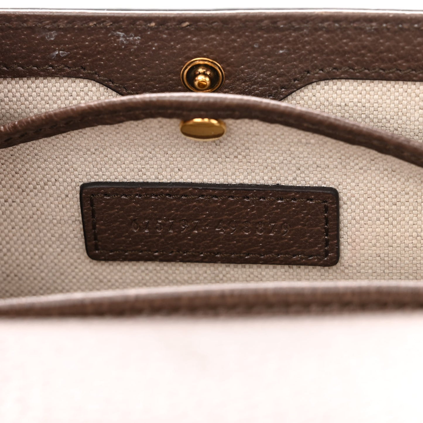 Monogram Jumbo GG Textured Dollar Calfskin Web Small Bamboo 1947 Top Handle Bag Camel Ebony New Acero