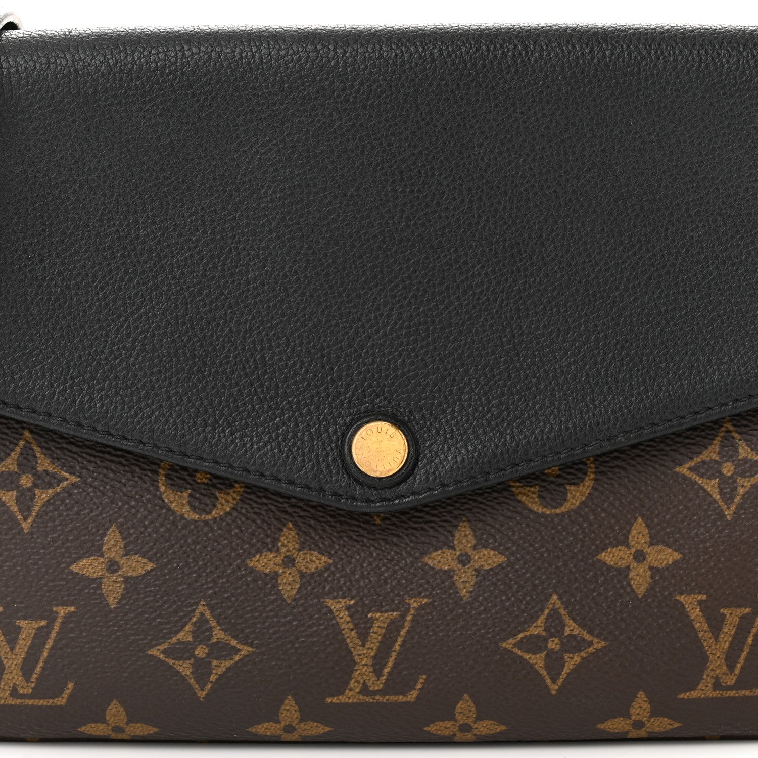 Louis Vuitton Monogram Twice Pochette Black 10 of 12