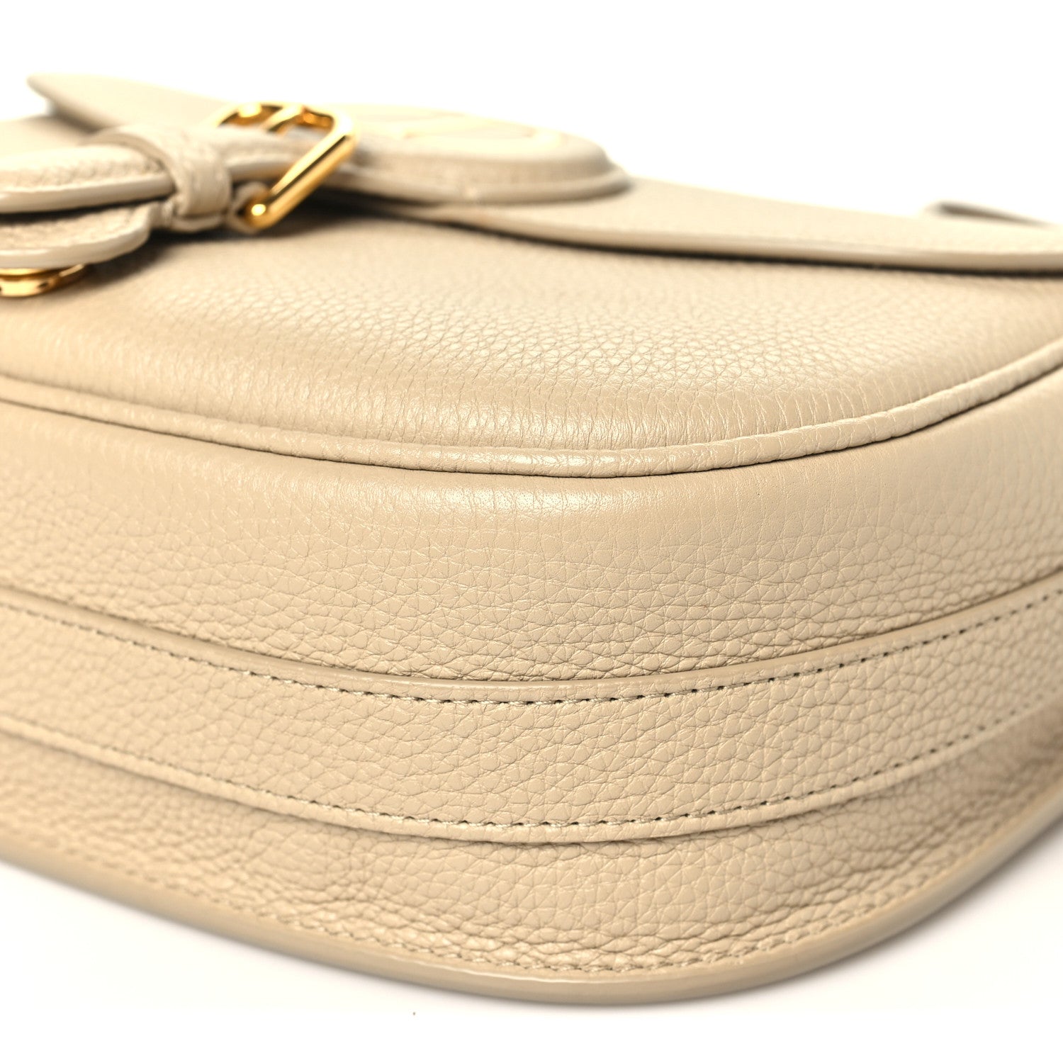 Christian Dior Grained Calfskin Medium Bobby Flap Warm Taupe 9 of 9